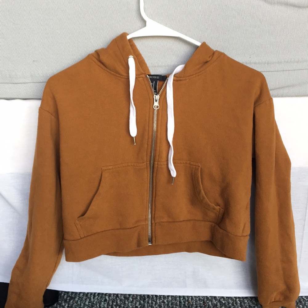 Crop top sweatshirt